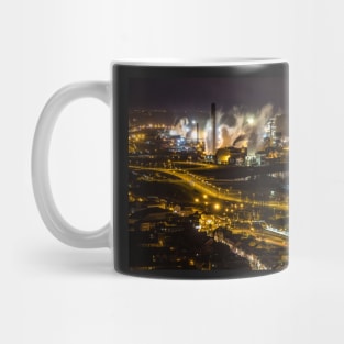 The Beast in the Night - Port Talbot Steelworks, South Wales - 2013 Mug
